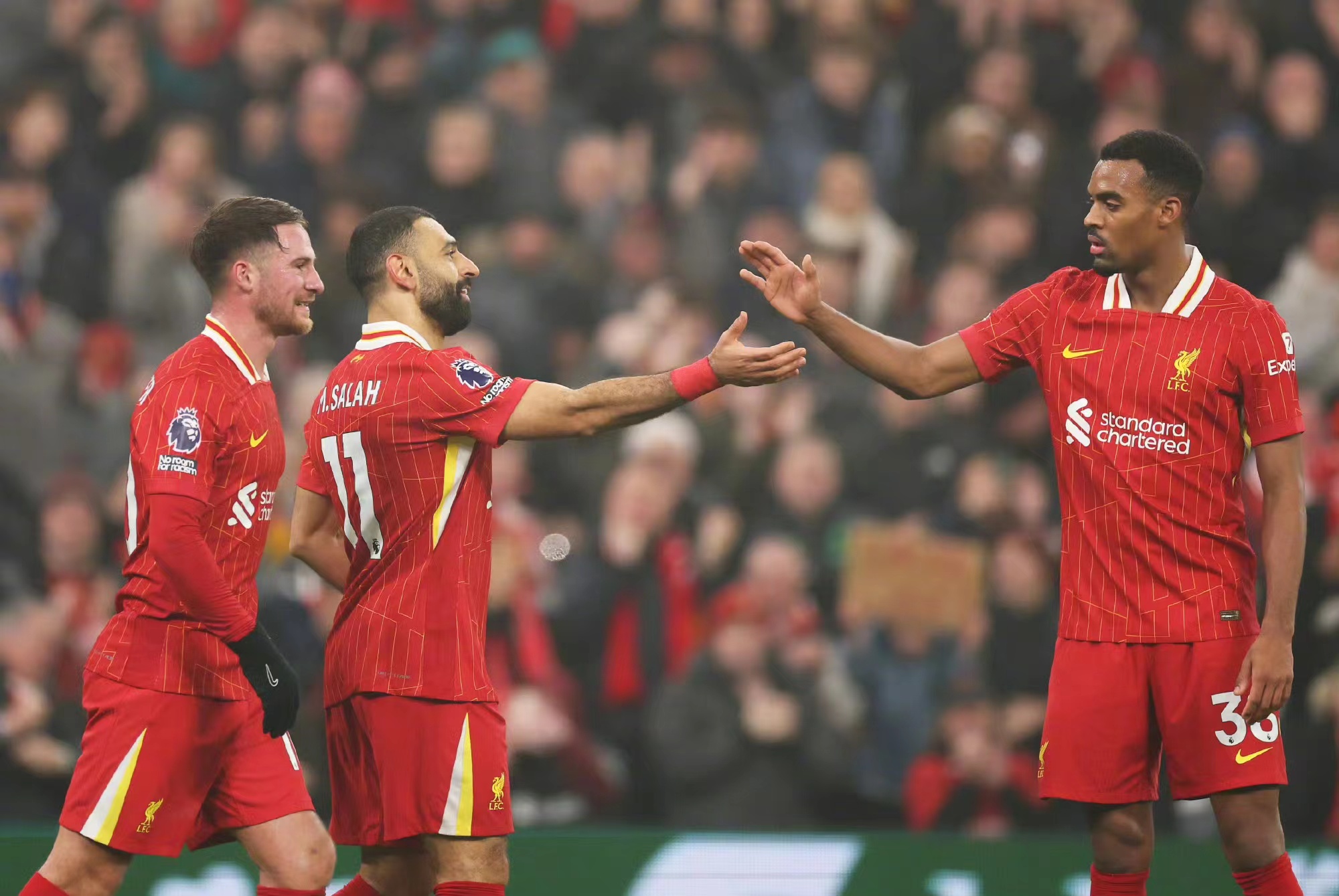 Sloten valmentama Liverpool etenee vähitellen kohti Valioliigan mestaruutta